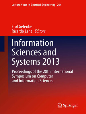 cover image of Information Sciences and Systems 2013